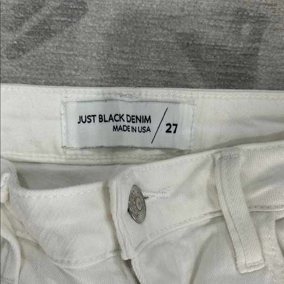 Just Black Women's Cream Flare Jeans - Picture 2 of 3